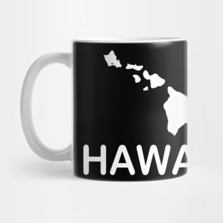 Hawaii With Islands Mug